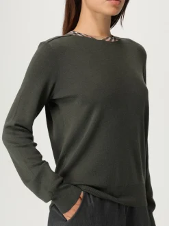 Pullover Burberry in maglia di misto cotone