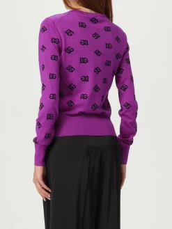 Pullover Dolce & Gabbana in lana vergine e seta