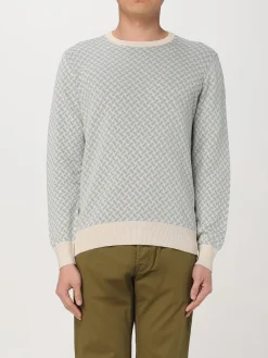 Pullover Drumohr in lino e cotone