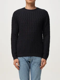 Pullover Emporio Armani in misto cotone tricot