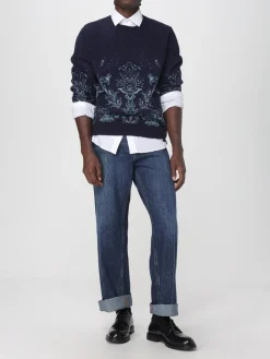 Pullover Etro in lana con motivo Paisley