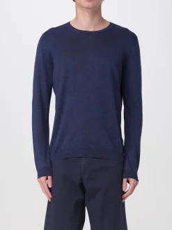 Pullover Fay in lino e cotone