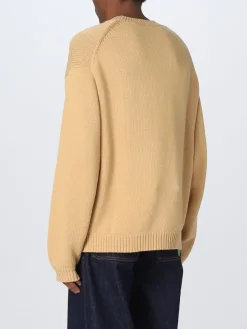 Pullover Kenzo con logo intarsiato a contrasto