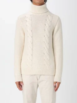 Pullover K-Way in cotone e lana d'Alpaca