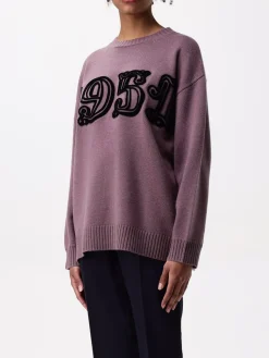 Pullover Max Mara in lana e cashmere con logo