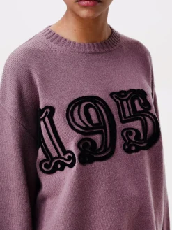 Pullover Max Mara in lana e cashmere con logo