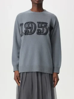 Pullover Max Mara in lana e cashmere con logo