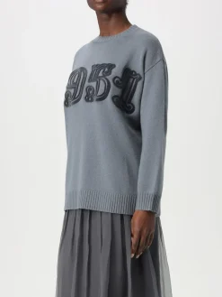 Pullover Max Mara in lana e cashmere con logo