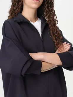 Pullover Max Mara in misto viscosa con zip interrotta