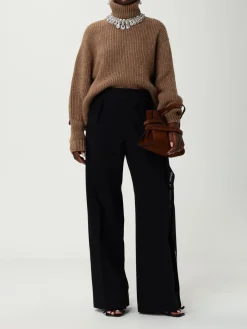 Pullover Moschino Couture in misto lana con nappe