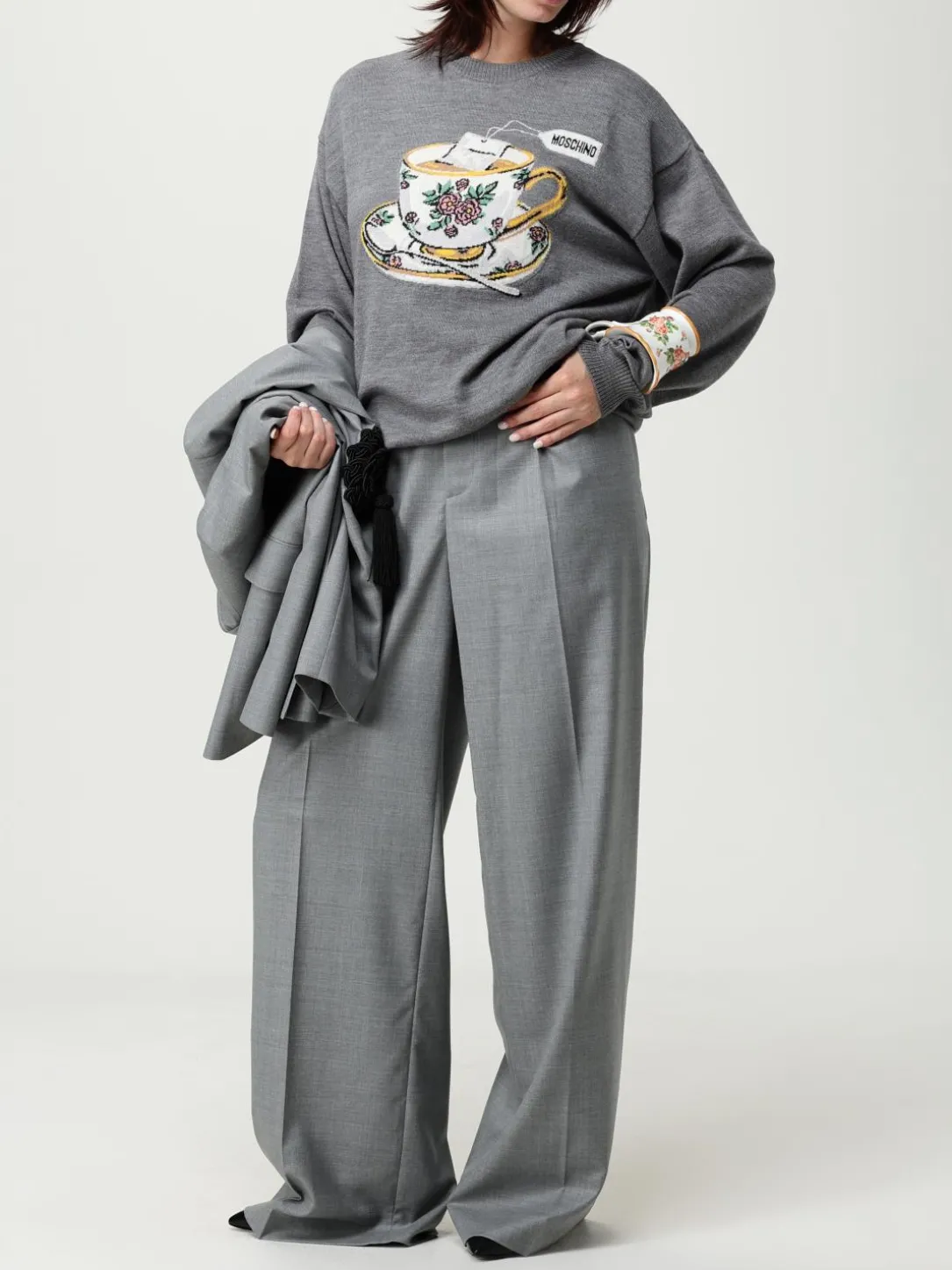 Pullover Moschino Couture in lana