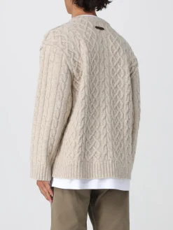 Pullover Moschino Couture in lana vergine tricot