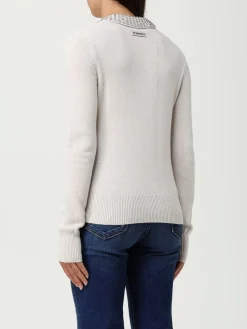 Pullover Pinko in misto lana con strass