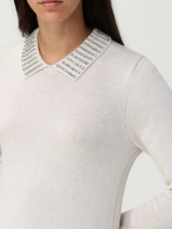 Pullover Pinko in misto lana con strass