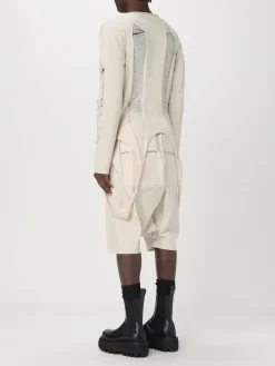 Pullover Rick Owens in lana effetto usurato