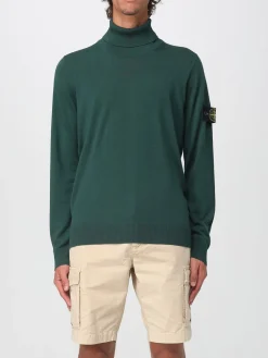 Pullover Stone Island in lana vergine