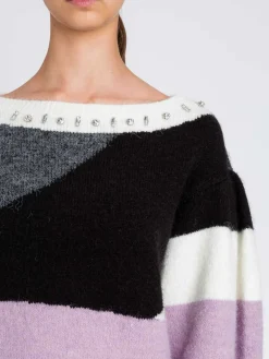 Pullover Twinset Actitude in misto lana