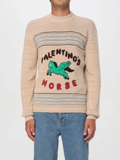 Pullover Valentino in lana vergine e cotone