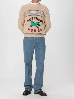 Pullover Valentino in lana vergine e cotone