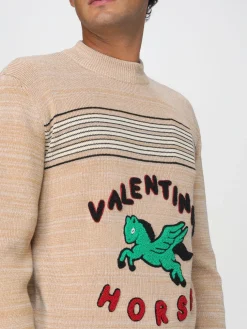 Pullover Valentino in lana vergine e cotone