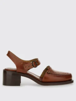 Pump Picada Hereu in pelle traforata