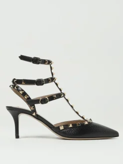 Pump Rockstud Valentino Garavani in pelle a grana