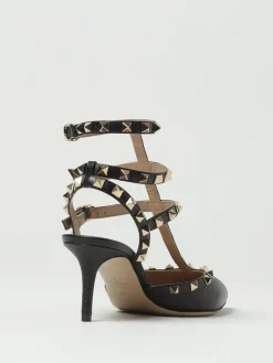 Pump Rockstud Valentino Garavani in pelle a grana