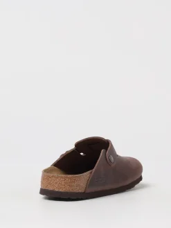 Sabot Boston Birkenstock in pelle oliata