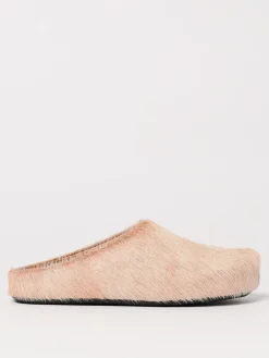 Sabot Fussbett Marni in pelliccia