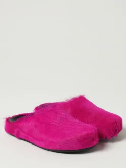 Sabot Marni in pelliccia