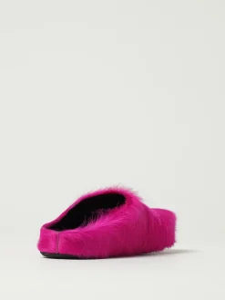 Sabot Marni in pelliccia