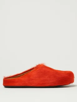 Sabot Marni in pelliccia