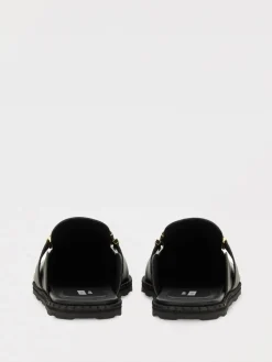 Sabot Moschino Couture in pelle