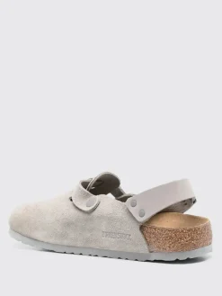 Sabot Tokio Birkenstock in camoscio