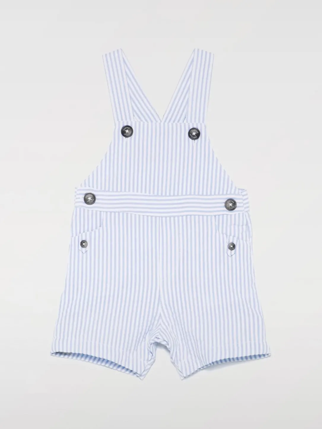 Salopette in cotone a righe Tartine Et Chocolat