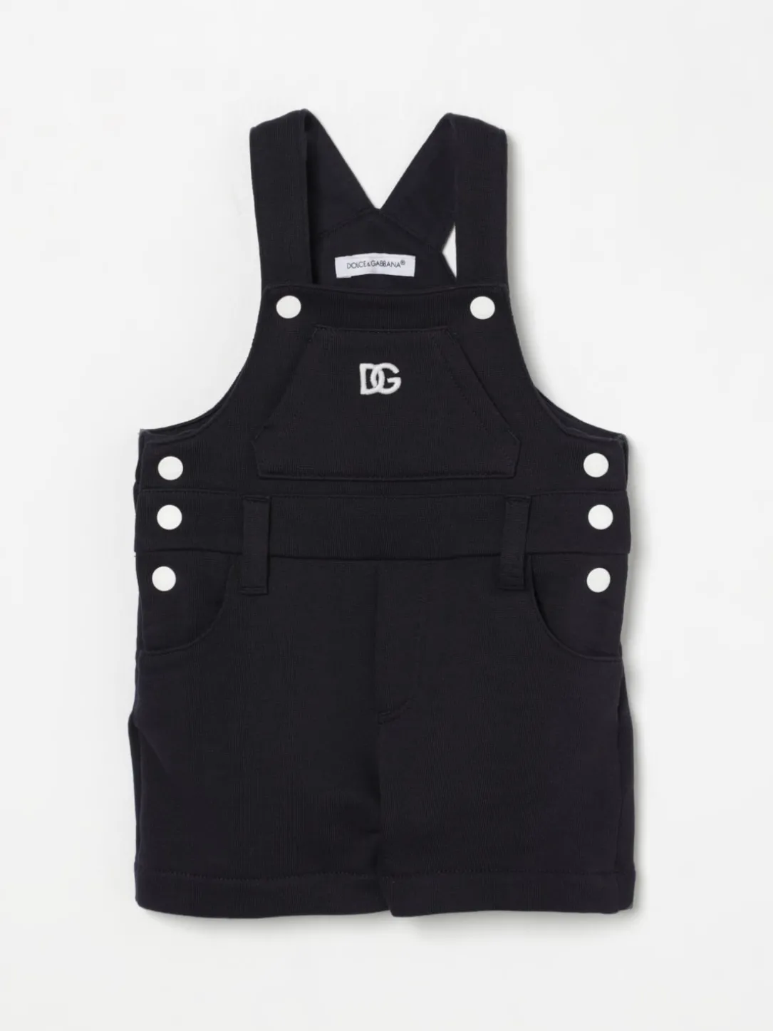 Salopette in cotone DG Dolce & Gabbana