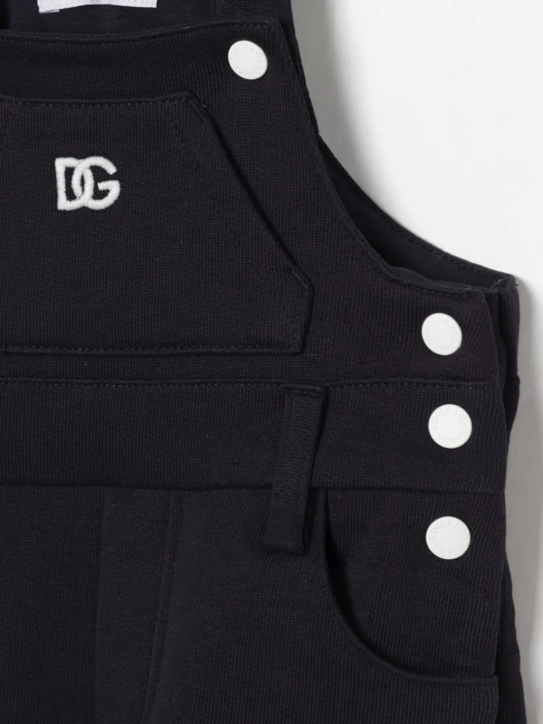 Salopette in cotone DG Dolce & Gabbana