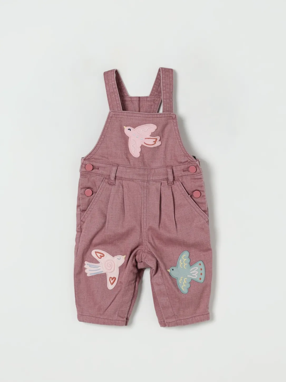 Salopette in cotone Stella McCartney Kids