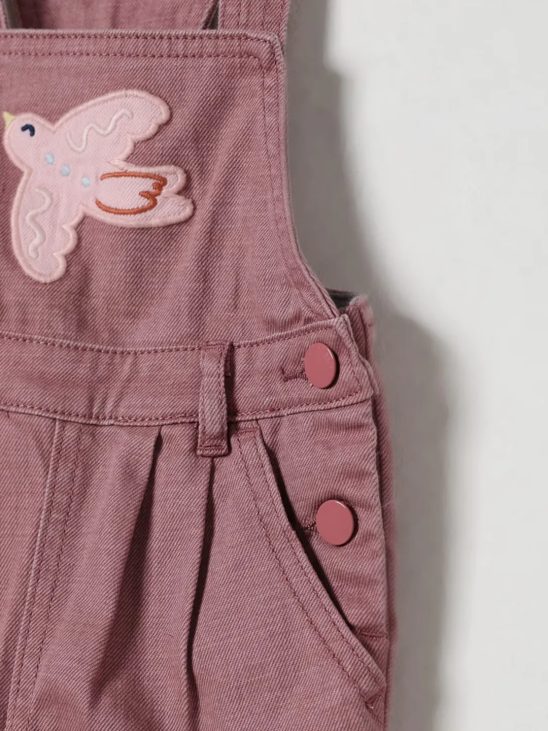 Salopette in cotone Stella McCartney Kids