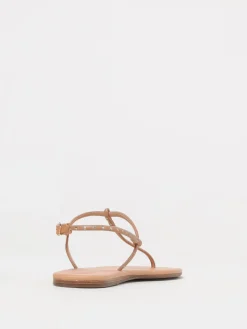Sandalo Ancient Greek Sandal in pelle sintetica con micro fori