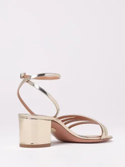 Sandalo Aquazzura in vernice laminata