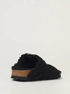 Sandalo Arizona Big Buckle Teddy Birkenstock in shearling