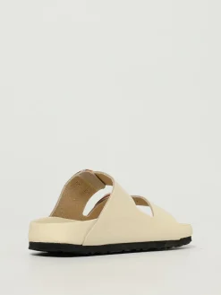 Sandalo Arizona Big Buckle Birkenstock in pelle spazzolata