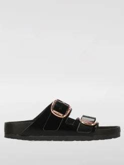 Sandalo Arizona Big Buckle Birkenstock in pelle spazzolata