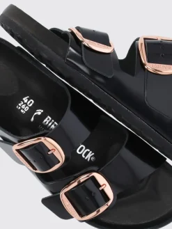 Sandalo Arizona Big Buckle Birkenstock in pelle spazzolata