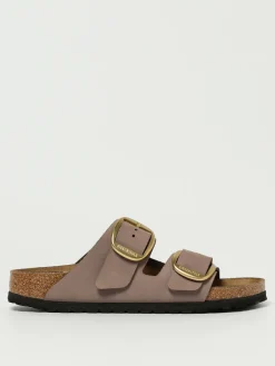 Sandalo Arizona Big Buckle Birkenstock in nabuk