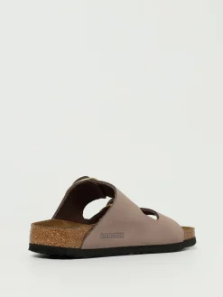 Sandalo Arizona Big Buckle Birkenstock in nabuk