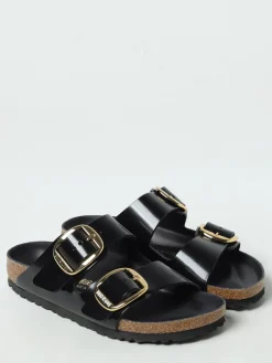 Sandalo Arizona Big Buckle Birkesntock in pelle spazzolata