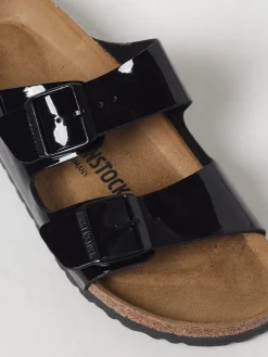 Sandalo Arizona Birkenstock in Birko-Flor verniciato