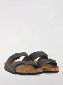 Sandalo Arizona Birkenstock in camoscio